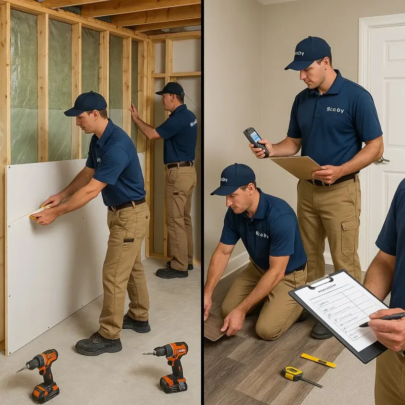 Repairs and Reconstruction process in Douglas County, KS
